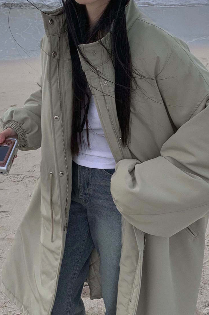 Luvik | Fit Pitkä Puffer-takki