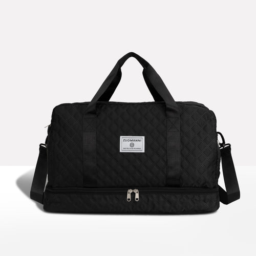 Luvikno | Romslig Weekend Duffel Bag | Vanntett, Multikompartments & Ideal for Korte Turer og Treningsøkter