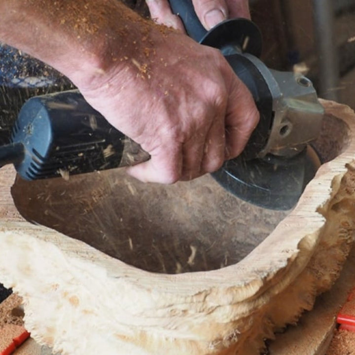 Luvikno | TurboWoodsetter — Demonterer tre på sekunder for uanstrengte mesterverk