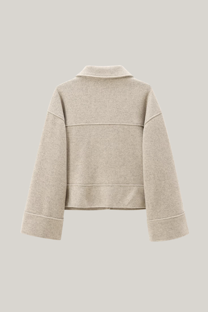 Luvik | Kauluspöllävillakangastakki