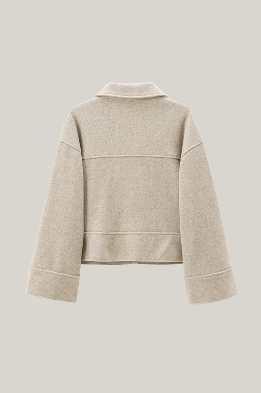 Luvik | Kauluspöllävillakangastakki