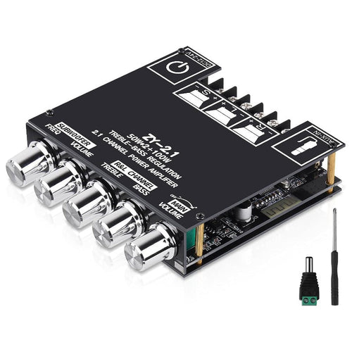 2.1 Kanal Bluetooth Forsterker Kort Luvikno