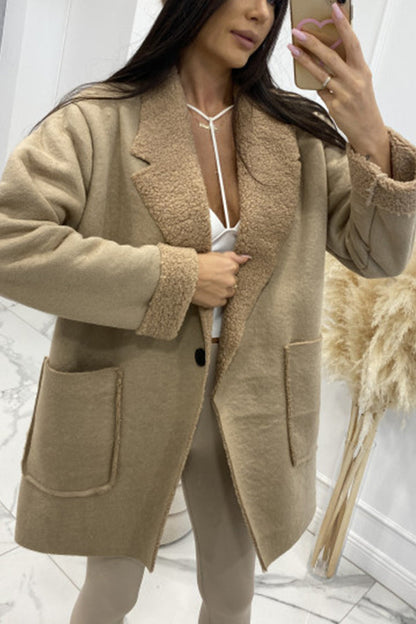 Luvik | lyhyt Sherpa-naisten takki