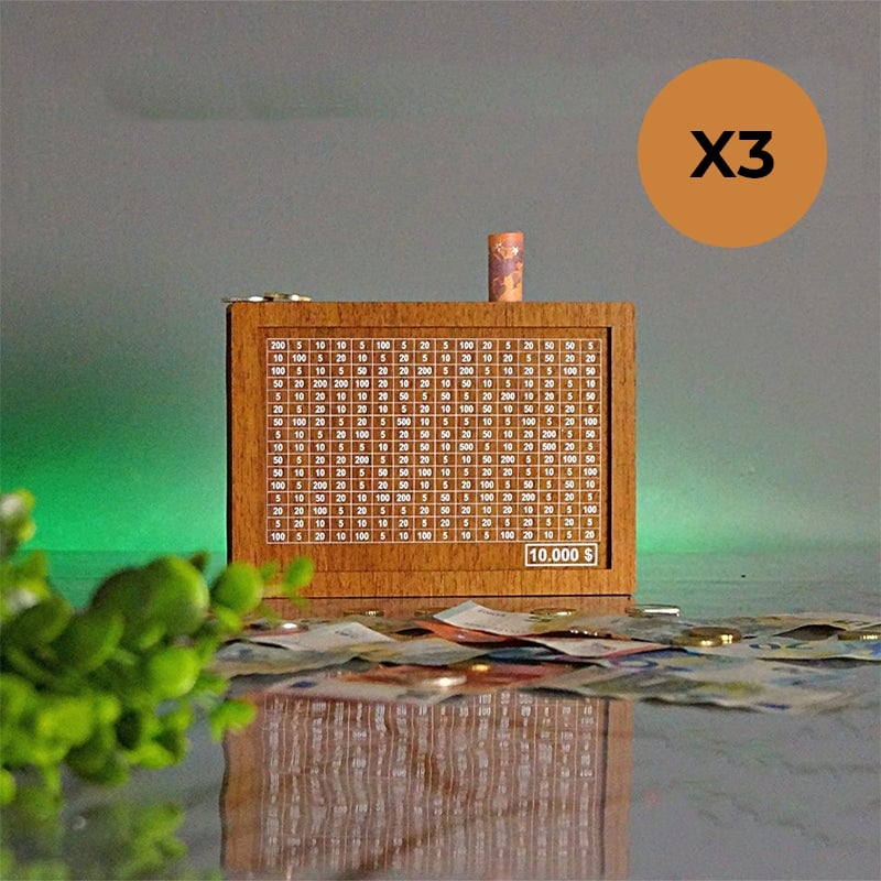 Holzkasse med gravert figurer | Luvikno