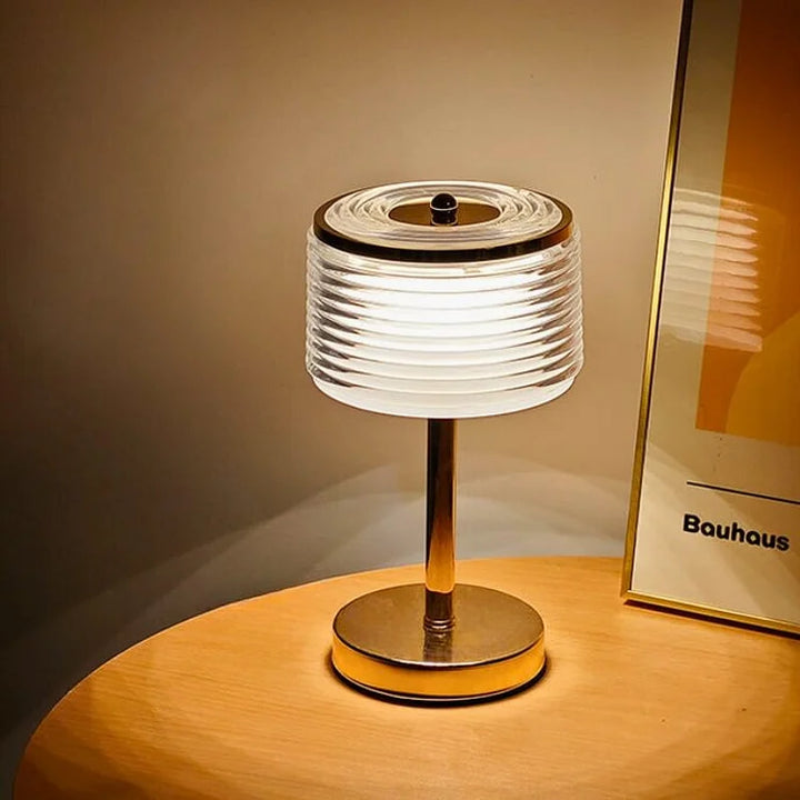 Luvikno | GlowRing Lys - Moderne Ringformet LED Bordlampe