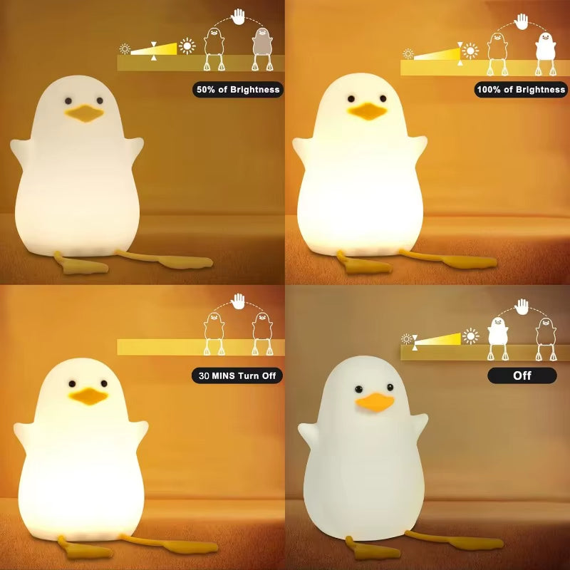 Charming Duck Soft Glow LED Skrivebord Lampe | Luvikno