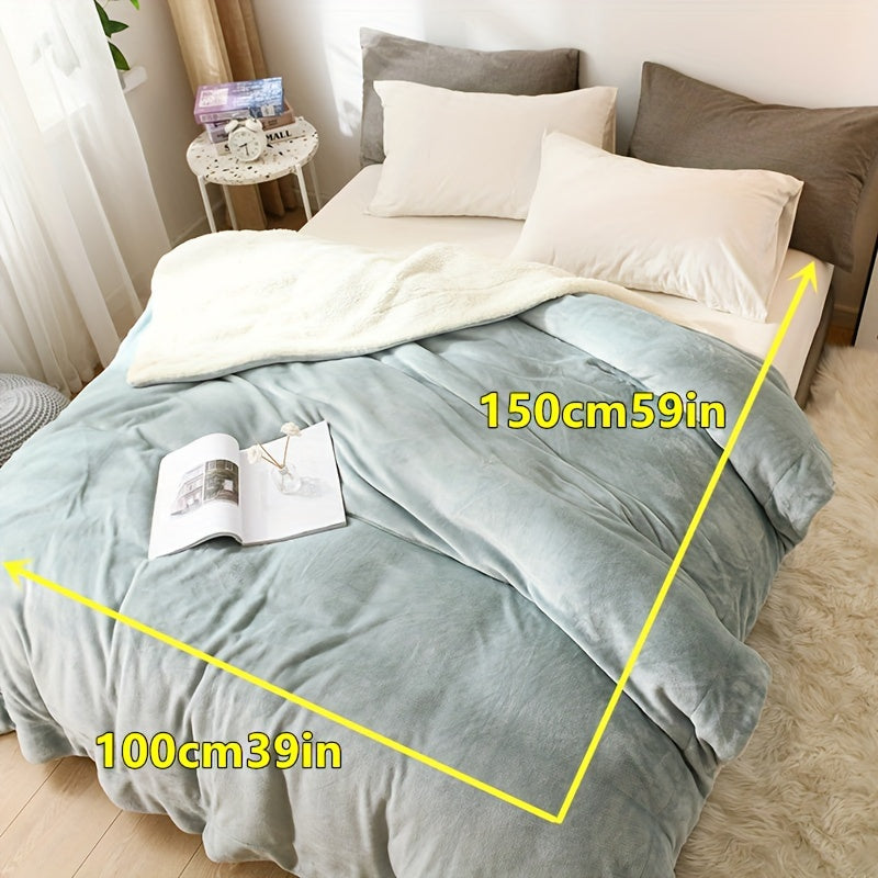 LuxeFlannel – Dobbelt-sidig Sherpa Teppe for Ultimat Komfort Luvikno