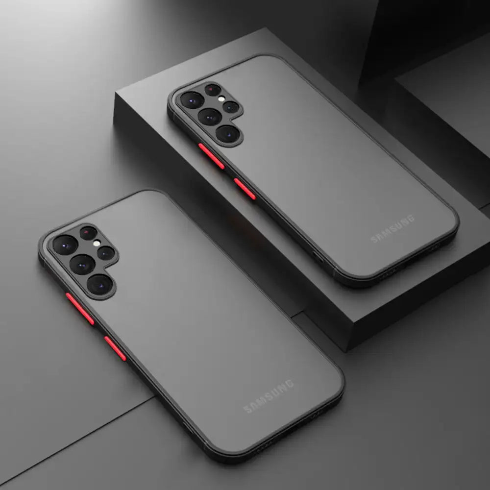 Matte Case Støtsikker Beskyttelse for Samsung Luvikno
