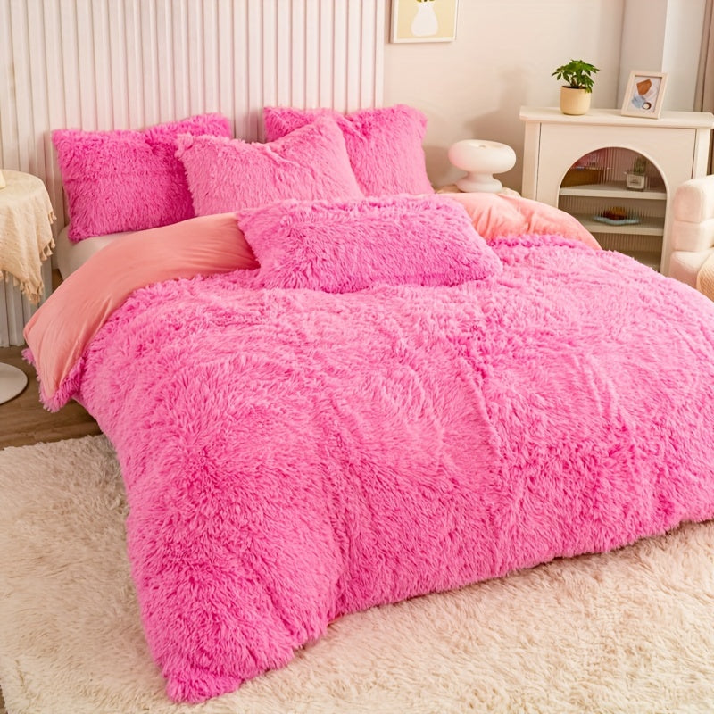 Luvikno | Ultra Soft Plush Duvet Cover Set with Zipper - Luksus & Komfort