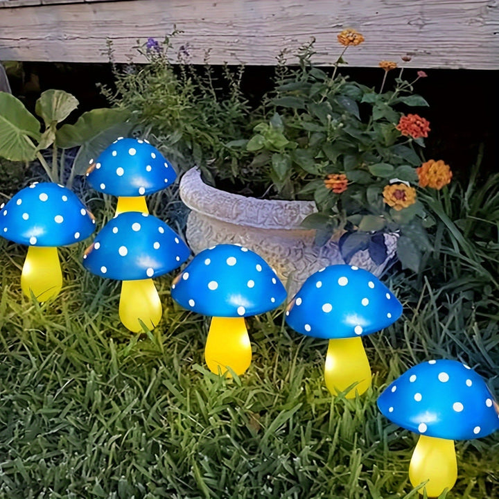 SolarGlow lampe - Energisparende hagebelysning med 8 moduser | Luvikno