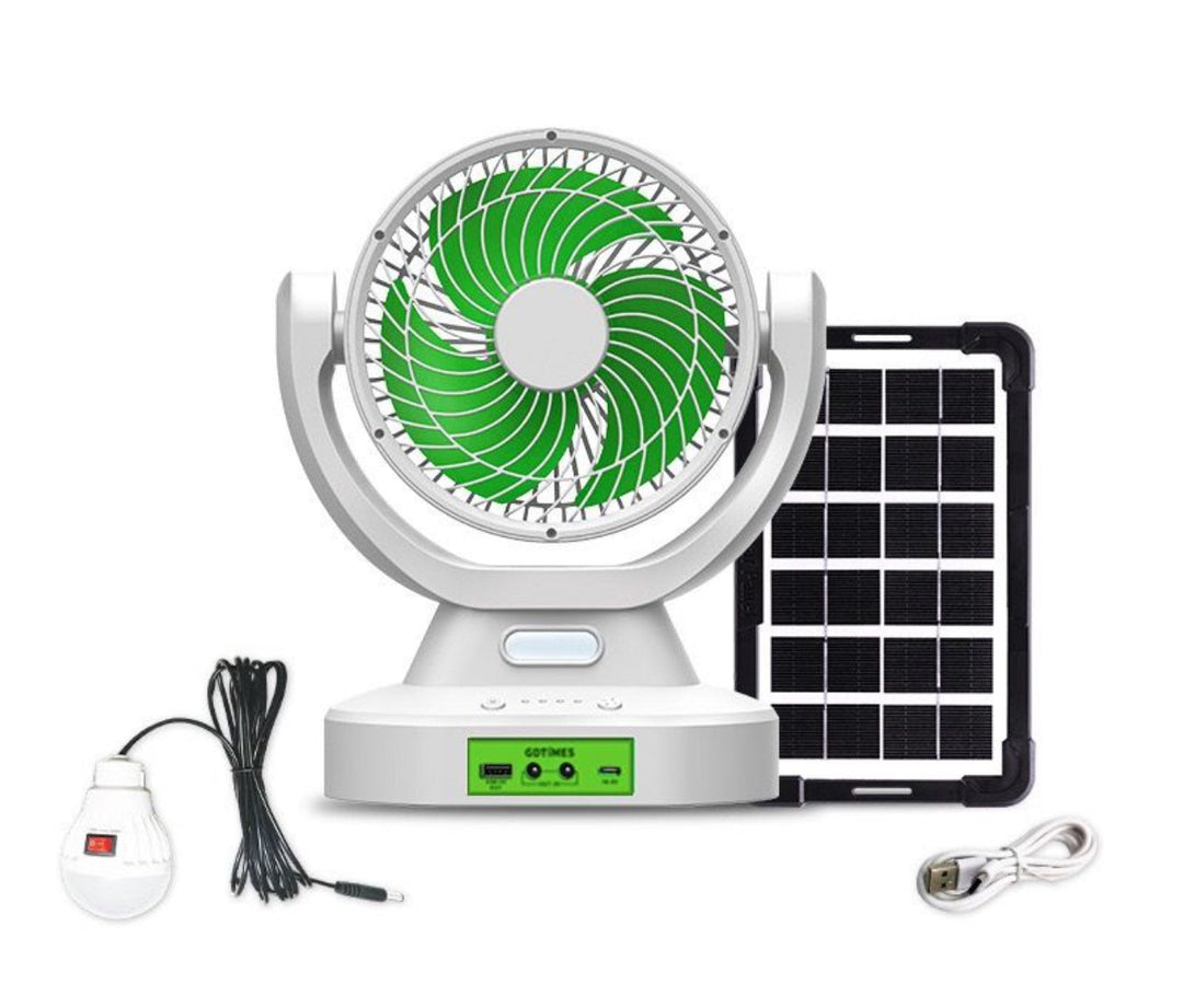 Solarvifte med multifunksjonslys | Luvikno