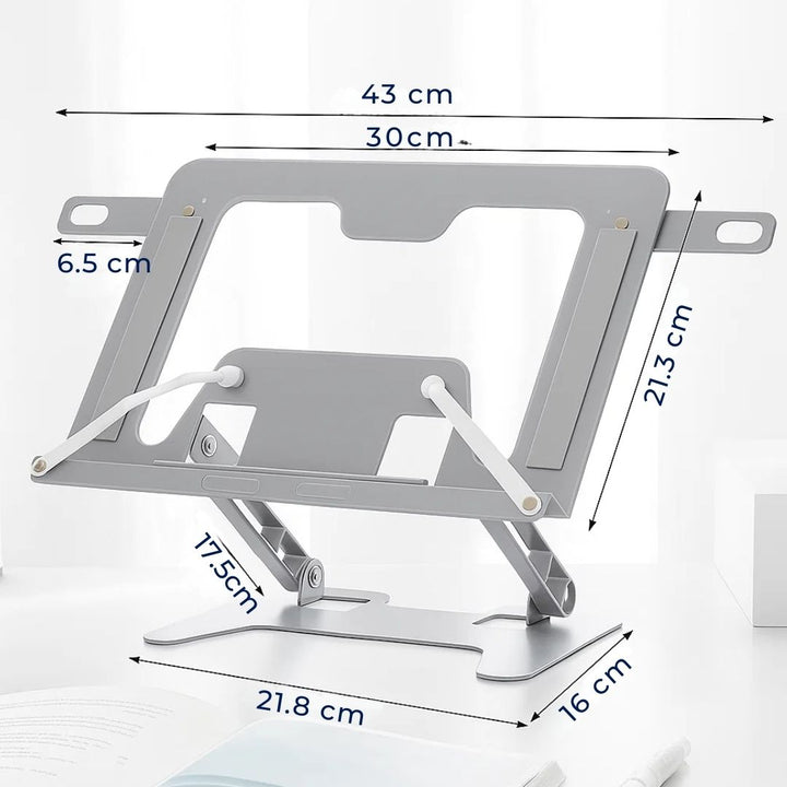 ReadEase | Justerbart Lese Stativ – Ergonomisk Nakkeavlastning – Sammenleggbart Kompakt Design – For Hjem, Kontor & Skrivebord Komfort Luvikno