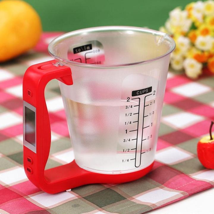 Balance de Tasse à Mesurer de Cuisine | Luvikno