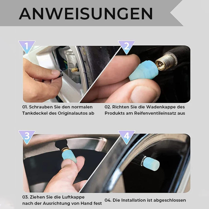 Luvikno | Universale fluorescerende dekkventilhetter