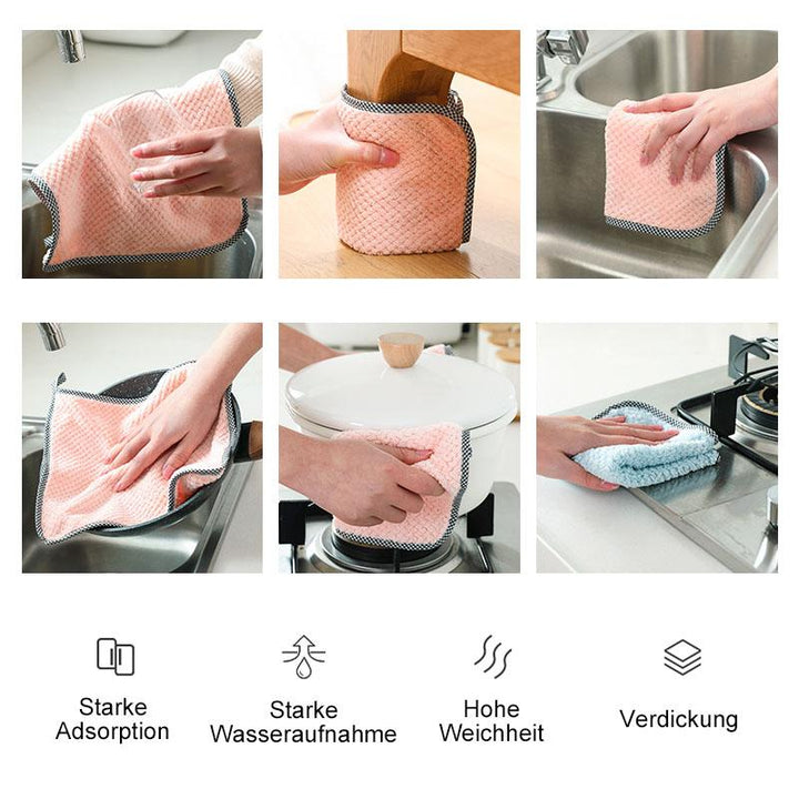 Ultra-absorberende mikrofiber kjøkkenhåndklær | Luvikno