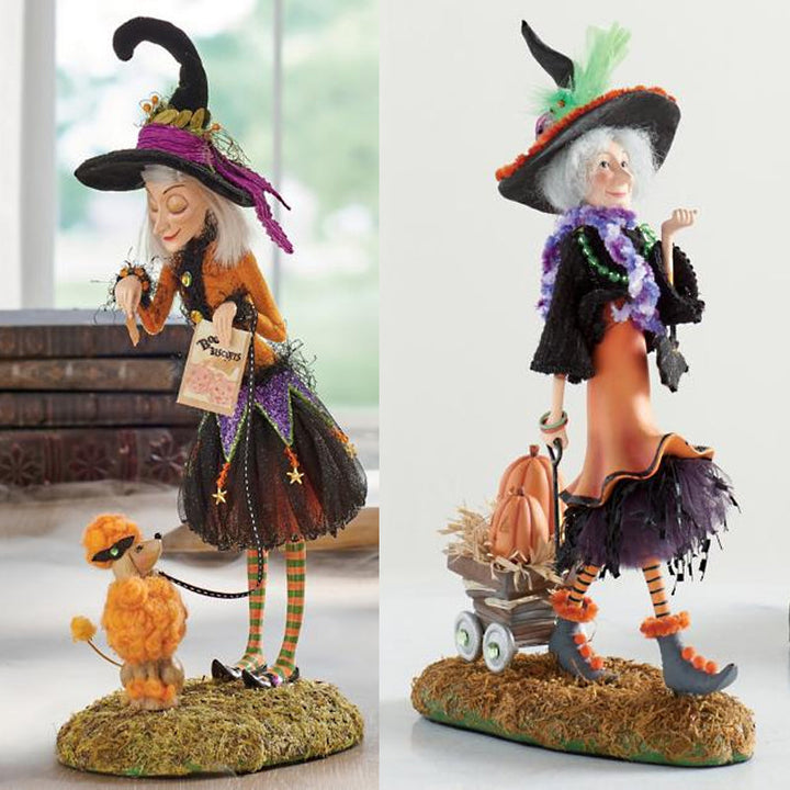 Halloween heks Harpiks Ornament | Luvikno