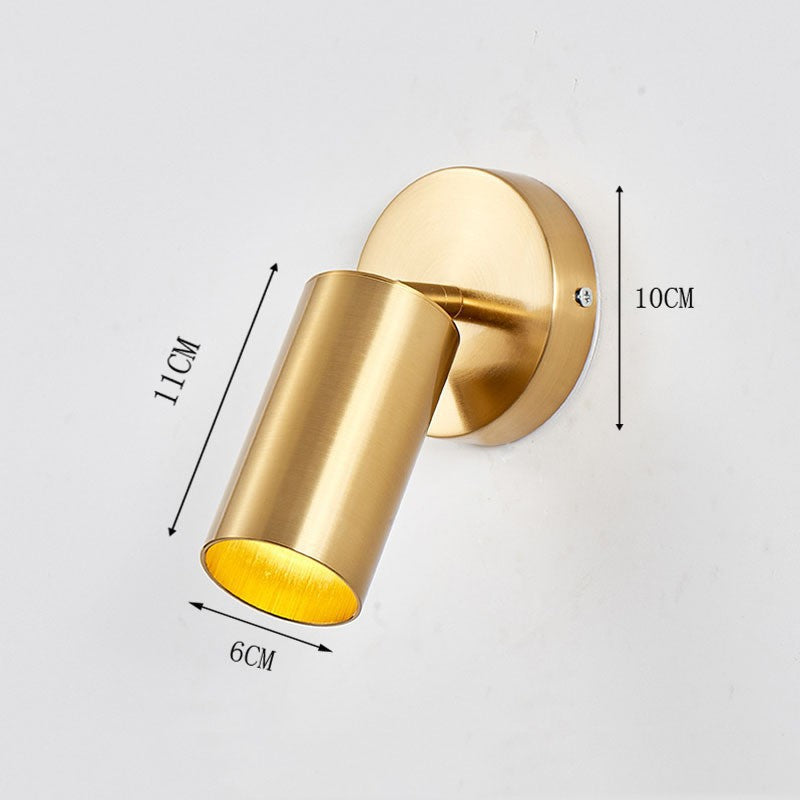 Runde Jern Vegglampe Luvikno