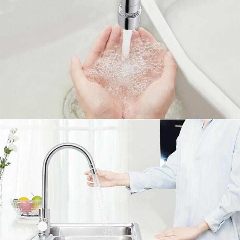 Roterbar Dual-Funksjons Bubbler Kranhode | Luvikno