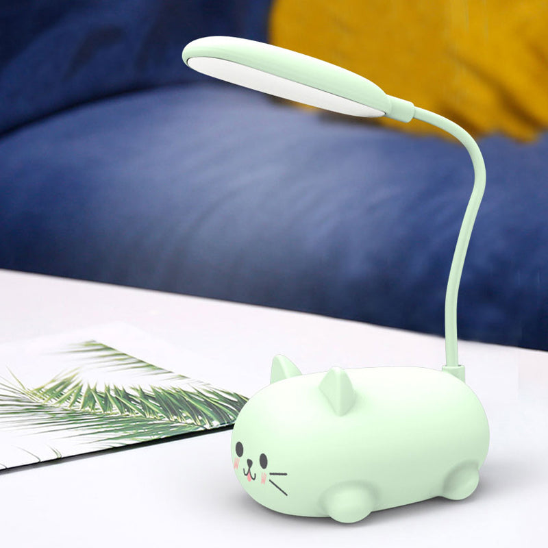 Cartoon Cat LED Skrivebordlampe | Luvikno