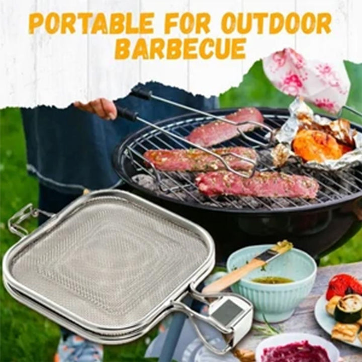 Bærbar Sandwich Riste Rack | Luvikno