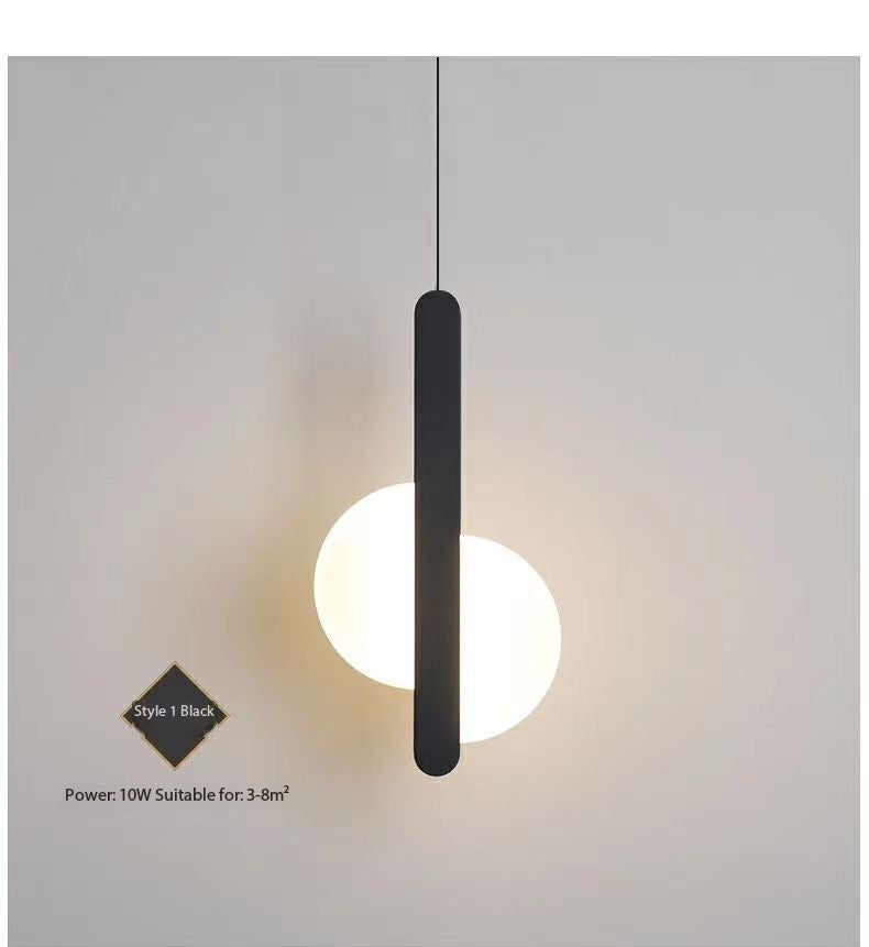 Moderne Minimalistisk Sengside Pendellampe Luvikno