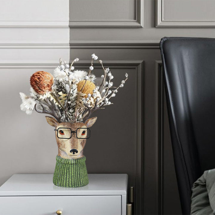 Resin Animal Flower Pot | Luvikno