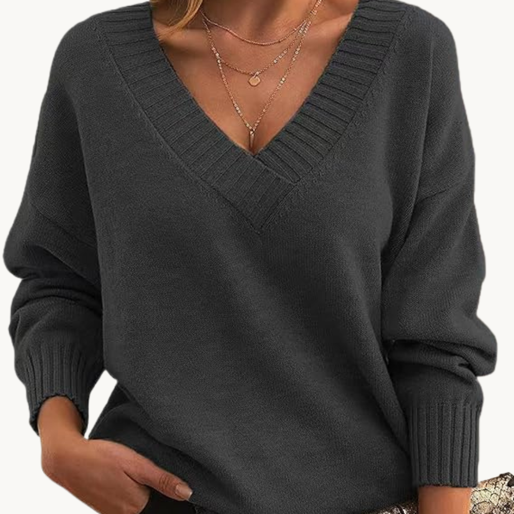 Luvik | V-pääntie neule naisille