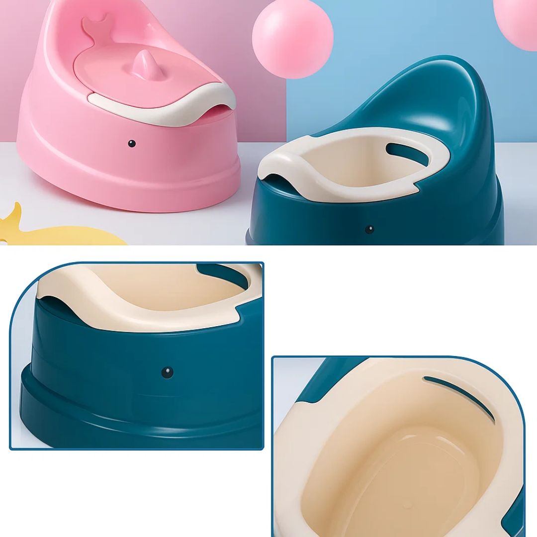 Slip Potty Stol – Barnesikkerhet – Avtagbar Enkel Rengjøring Skål – Ergonomisk Komfort – Stressfri Småbarn Toalettrening Hjelp Luvikno