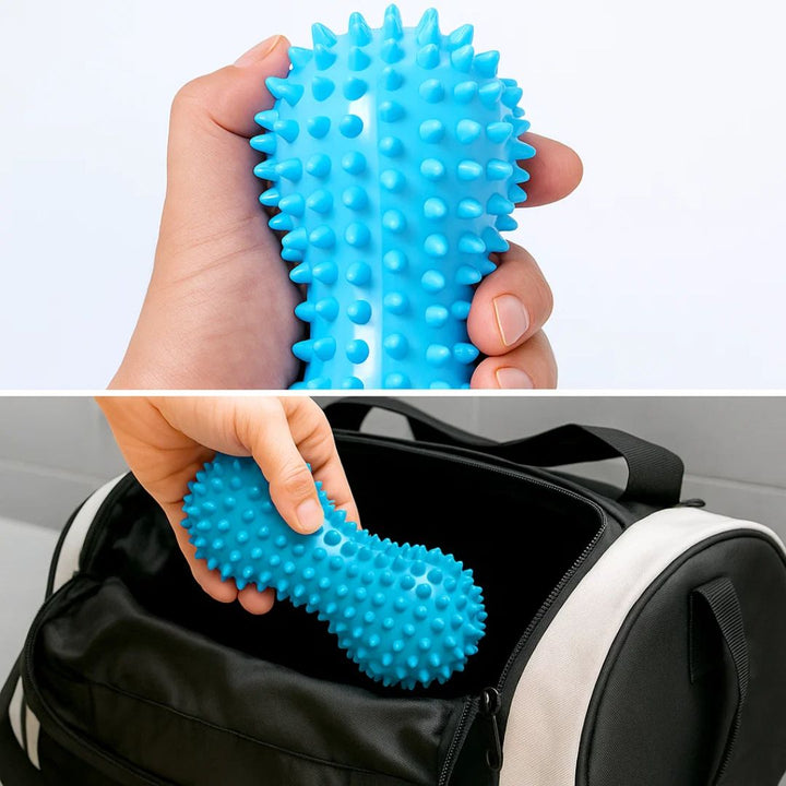 Dypvevsmuskel-lindring – Fast piggete dual-ball design – Raskere restitusjon for aktiv livsstil Luvikno
