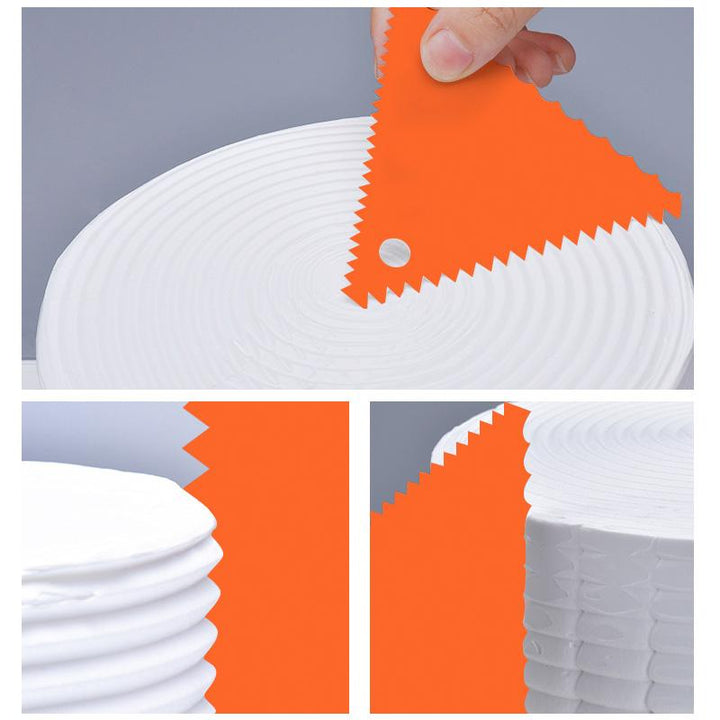 Kake Skraper Kanten Dekorering Sett (6 PCS) | Luvikno