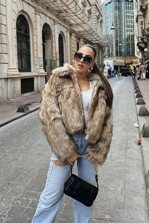 Luvik | Keinonahkatakki