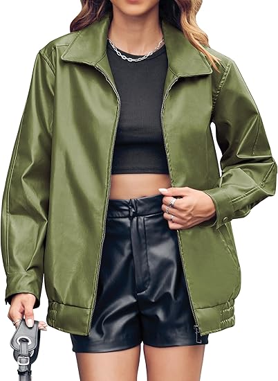 Luvik | Store damejakker - Avslappende stil med glidelås og lommer, størrelser S-XL