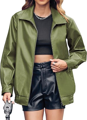 Luvik | Store damejakker - Avslappende stil med glidelås og lommer, størrelser S-XL