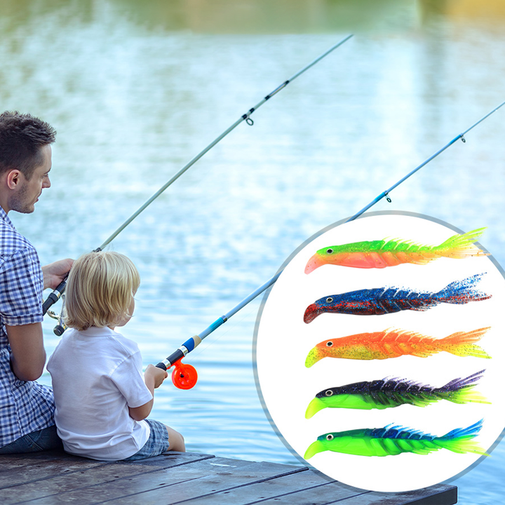 Luvikno | Gummifisk med flere segmenter
