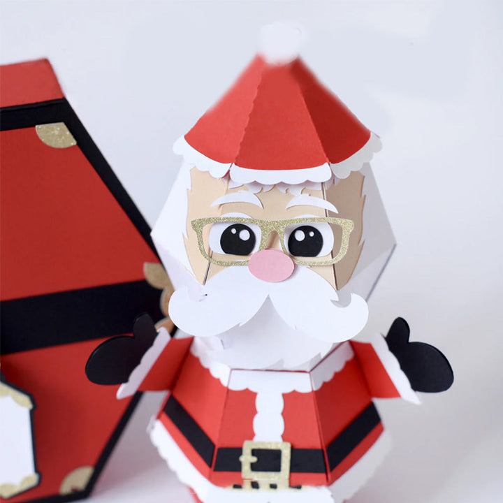3D Pop-Up Card for the Santa Claus Prank | luvikno