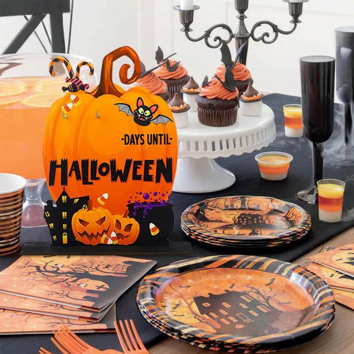 Wood Halloween Advent Calendar | luvikno