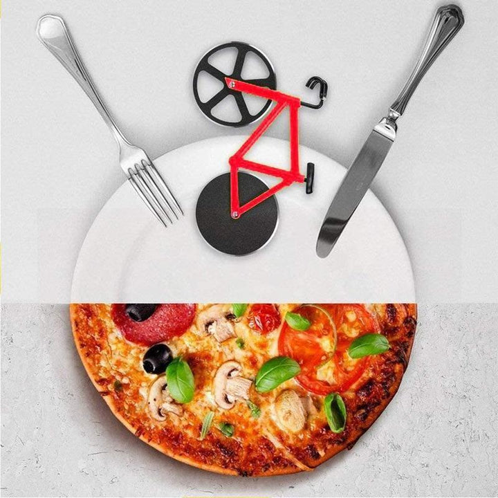 Sykkelhjul rulle pizzaskjærer | Luvikno
