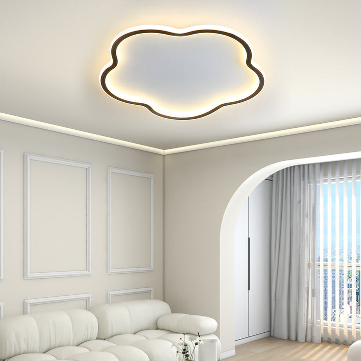 Nordisk taklampe i pentagramdesign – aluminum taklampe for soverom | Luvikno