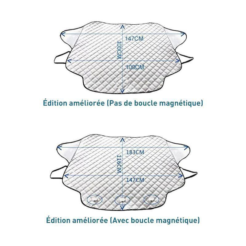 Magnetisk vindusdeksel | Luvikno