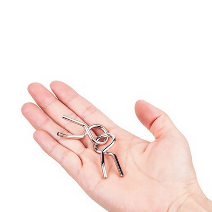 Metal Puzzle Toys Set (8 Pieces) | Luvikno