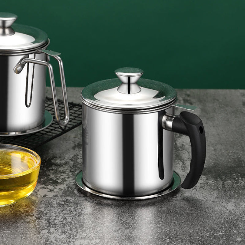 Rustfritt Stål Olje Filter Kanne | Luvikno