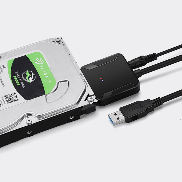 USB 3.0 til SATA III harddiskadapter | Luvikno