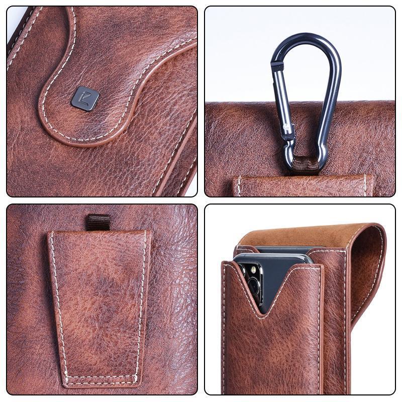 Tote bag for mobile phones in retro style | Luvikno