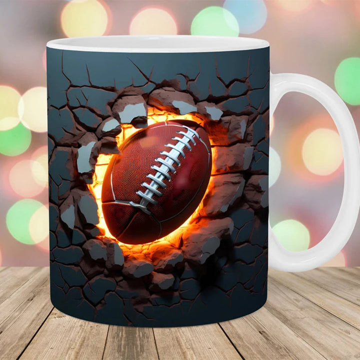 Ball Print Mug | Luvikno