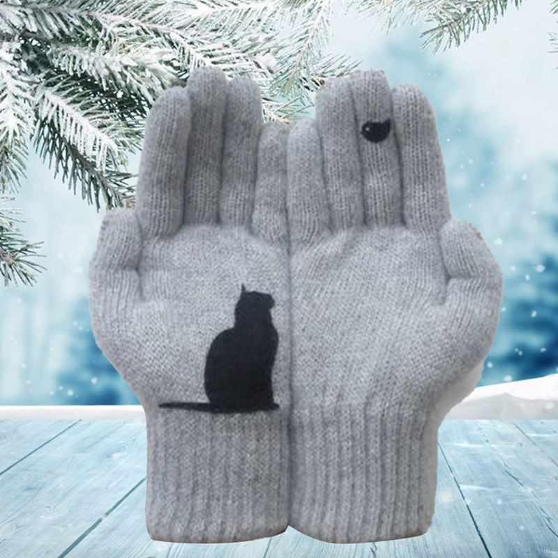Luvikno | Kottongloves i kattestil