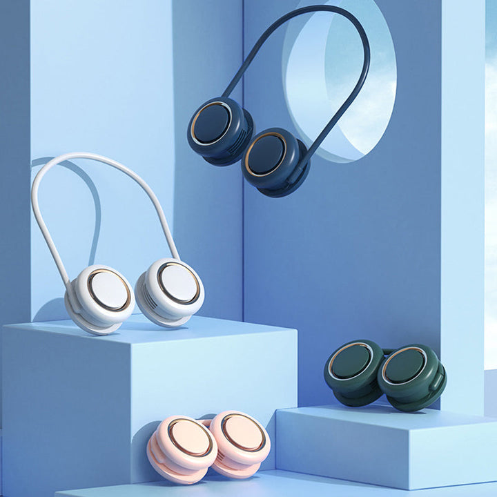Sammenleggbart USB Mini Bærbar Nakkeventilator | Luvikno