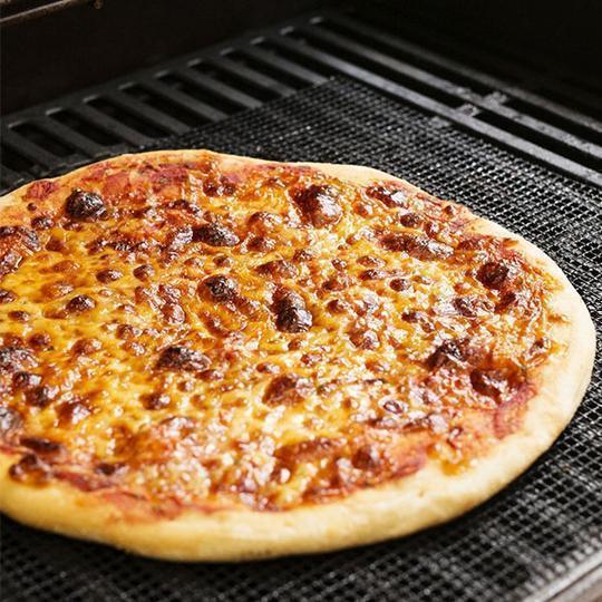 Teflon Non-stick BBQ Grill Mesh Mat for Reusable Cleaning | Luvikno