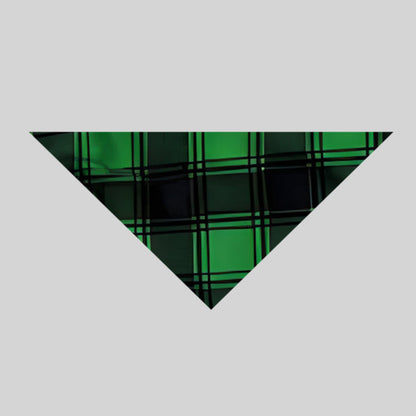 Luvik | Three Santas "HANGING WITH MY GNOMIES" Monogrammi Printti Musta Pitkähihais Toppi Vintage Vihreä ja Musta Suuri Ruudukko Kuvio Perhesovittavat Pyjamat