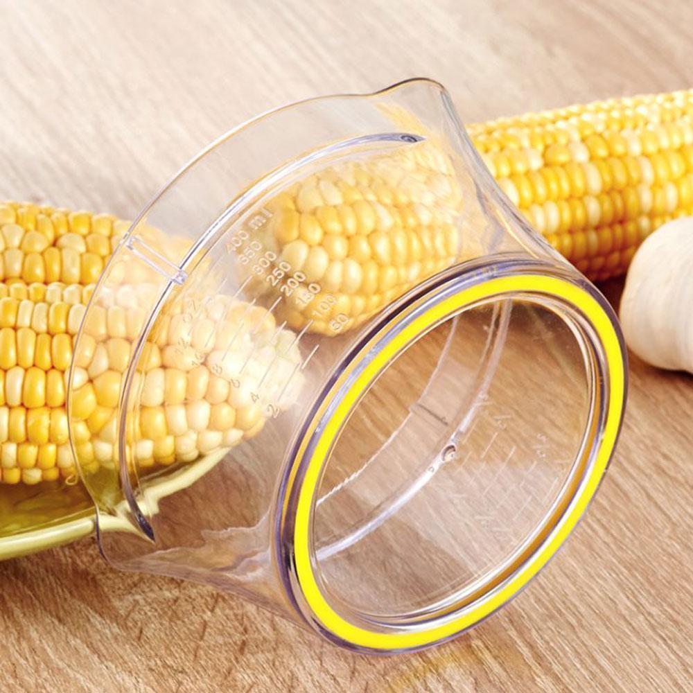 Cob Corn Stripper Med Innebygd Målebeger Og Rivejern | Luvikno