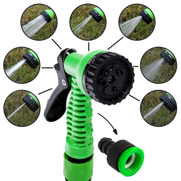 Luvikno | Utvidbar hageslange med sprayepistol